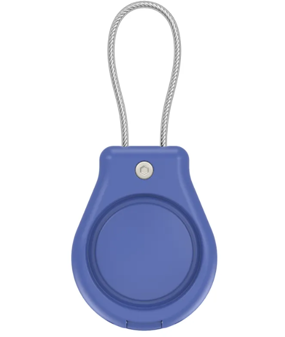 Anti-Loss Alarm Device Waterproof Necklace Chain Case for AirTag