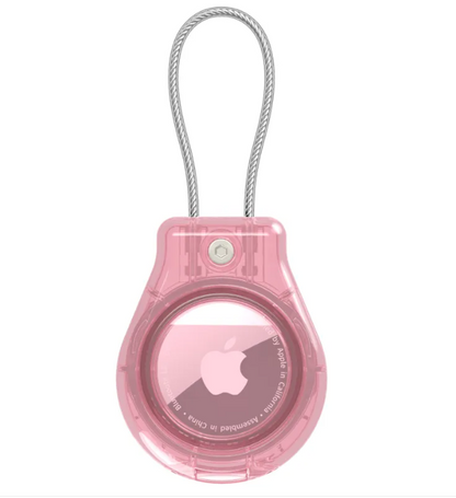 Anti-Loss Alarm Device Waterproof Necklace Chain Case for AirTag