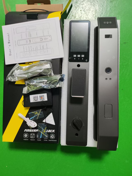 2024 3D Face Recognition Smart Lock with Fingerprint