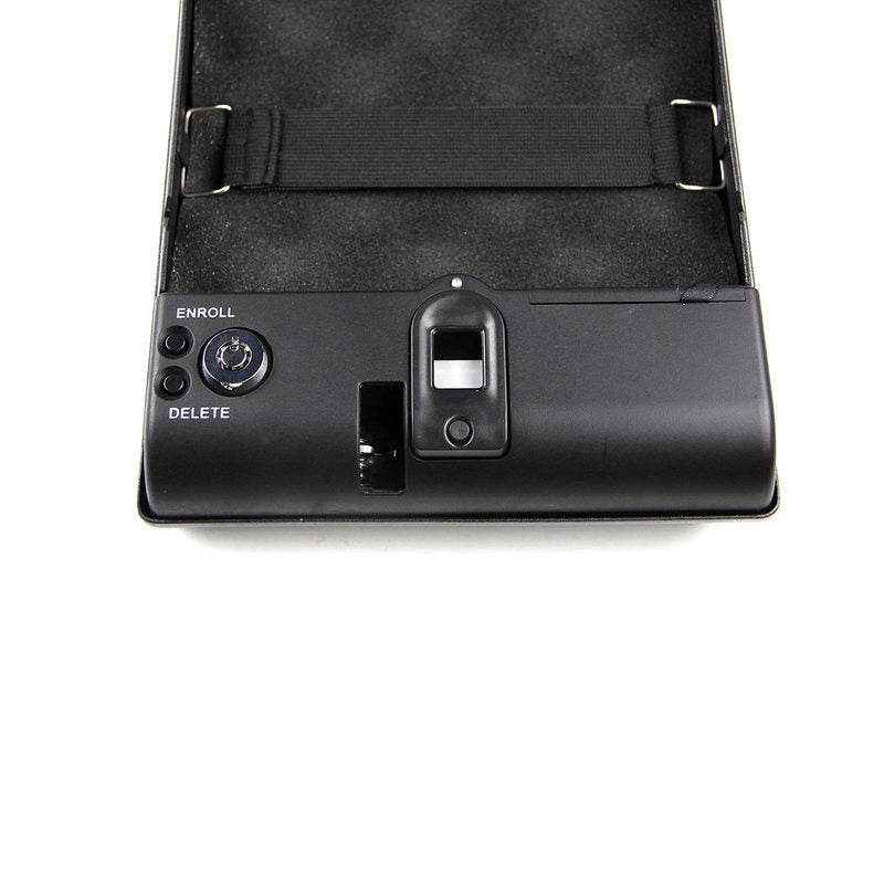 Mini Safe, Portable Storage Box with Fingerprint Lock