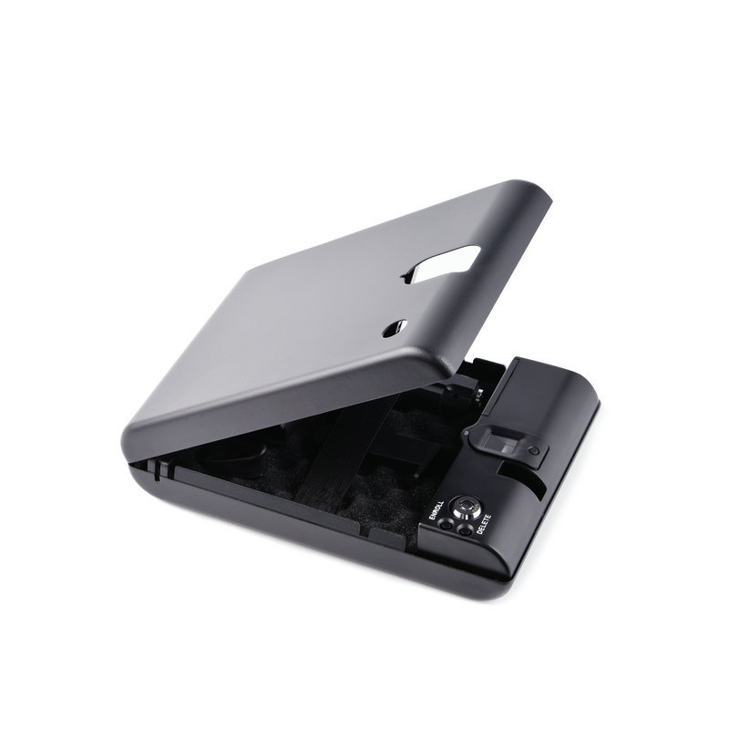 Mini Safe, Portable Storage Box with Fingerprint Lock