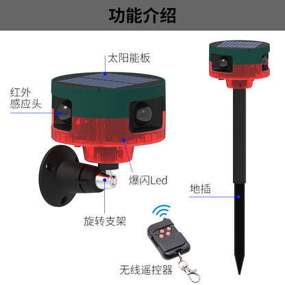 Solar Alarm System for Farms and Orchards