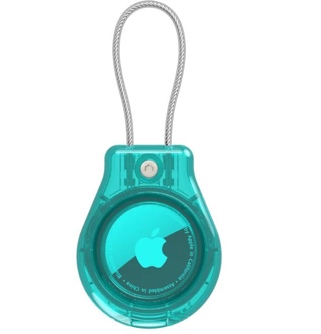 Anti-Loss Alarm Device Waterproof Necklace Chain Case for AirTag