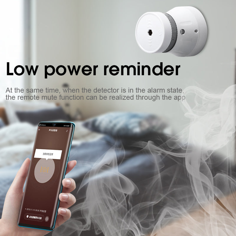 Wireless Smart Fire Smoke Alarm Sensor