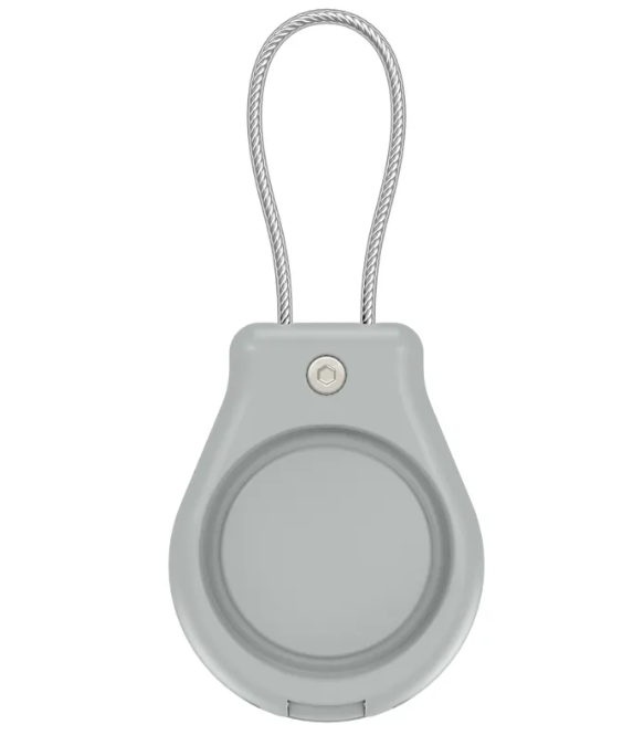Anti-Loss Alarm Device Waterproof Necklace Chain Case for AirTag