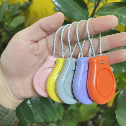 Anti-Loss Alarm Device Waterproof Necklace Chain Case for AirTag