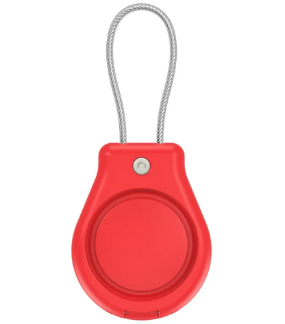 Anti-Loss Alarm Device Waterproof Necklace Chain Case for AirTag