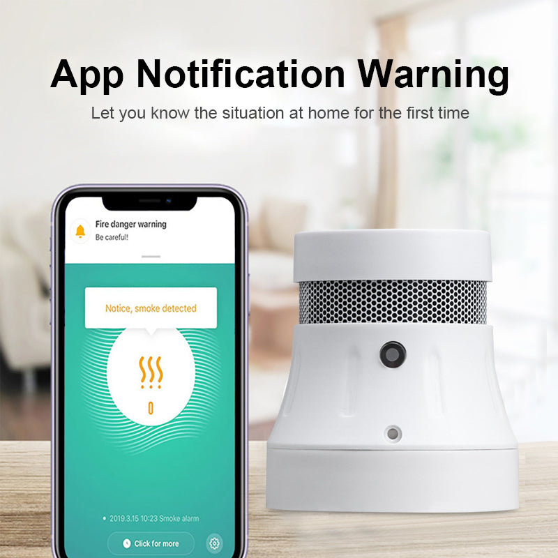 Wireless Smart Fire Smoke Alarm Sensor
