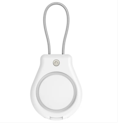 Anti-Loss Alarm Device Waterproof Necklace Chain Case for AirTag